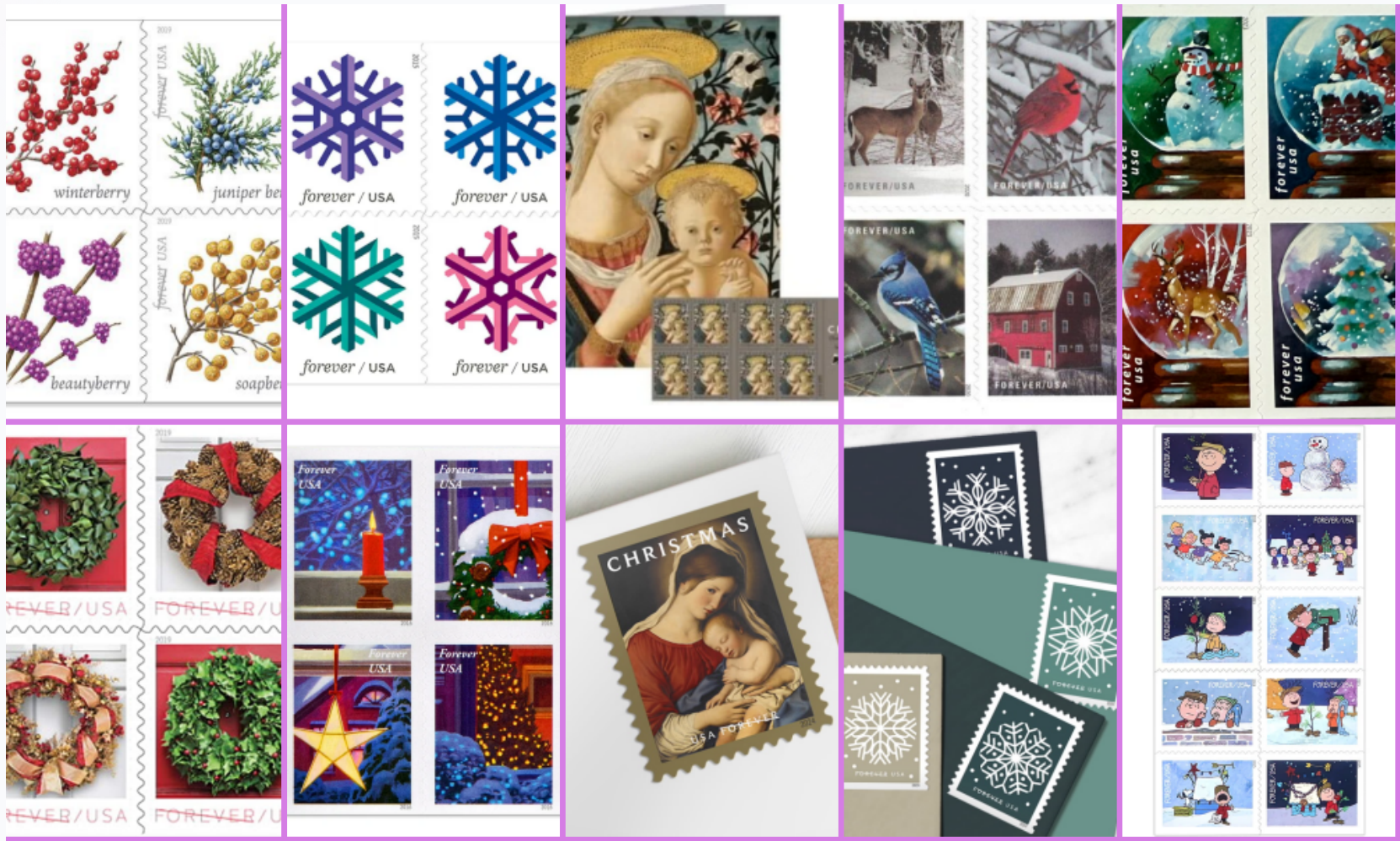 Christmas Stamps