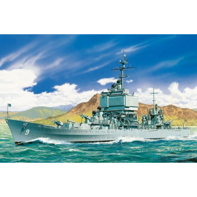 dragon 7091 1/700 U.S.S long beach CNG-9 ship kit