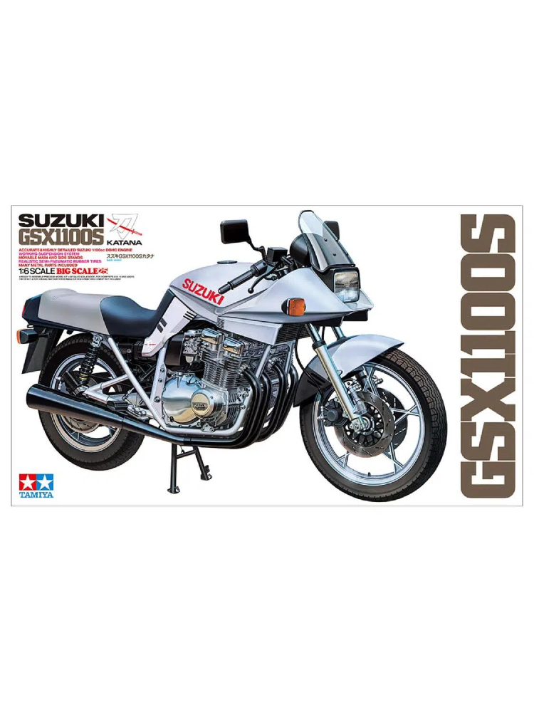TAMIYA 16025 Suzuki GSX1100S Katana 1:6 Bike Model Kit