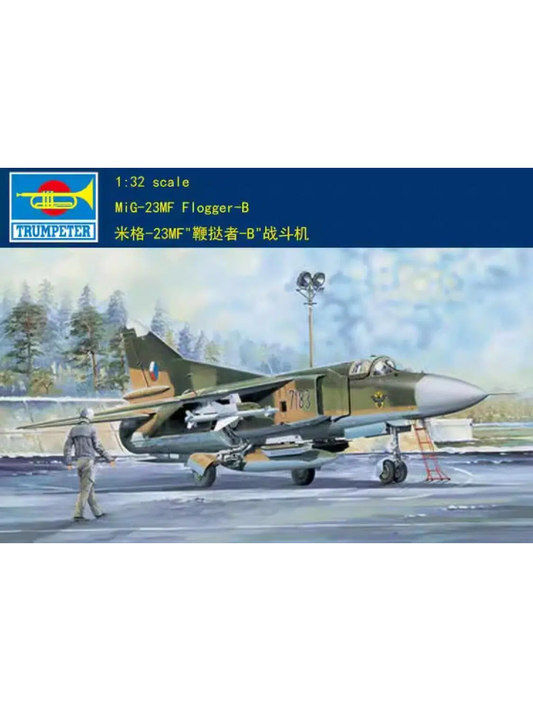 Trumpeter 03209 - 1/32 Mikoyan MiG-23MF Flogger B Model kit