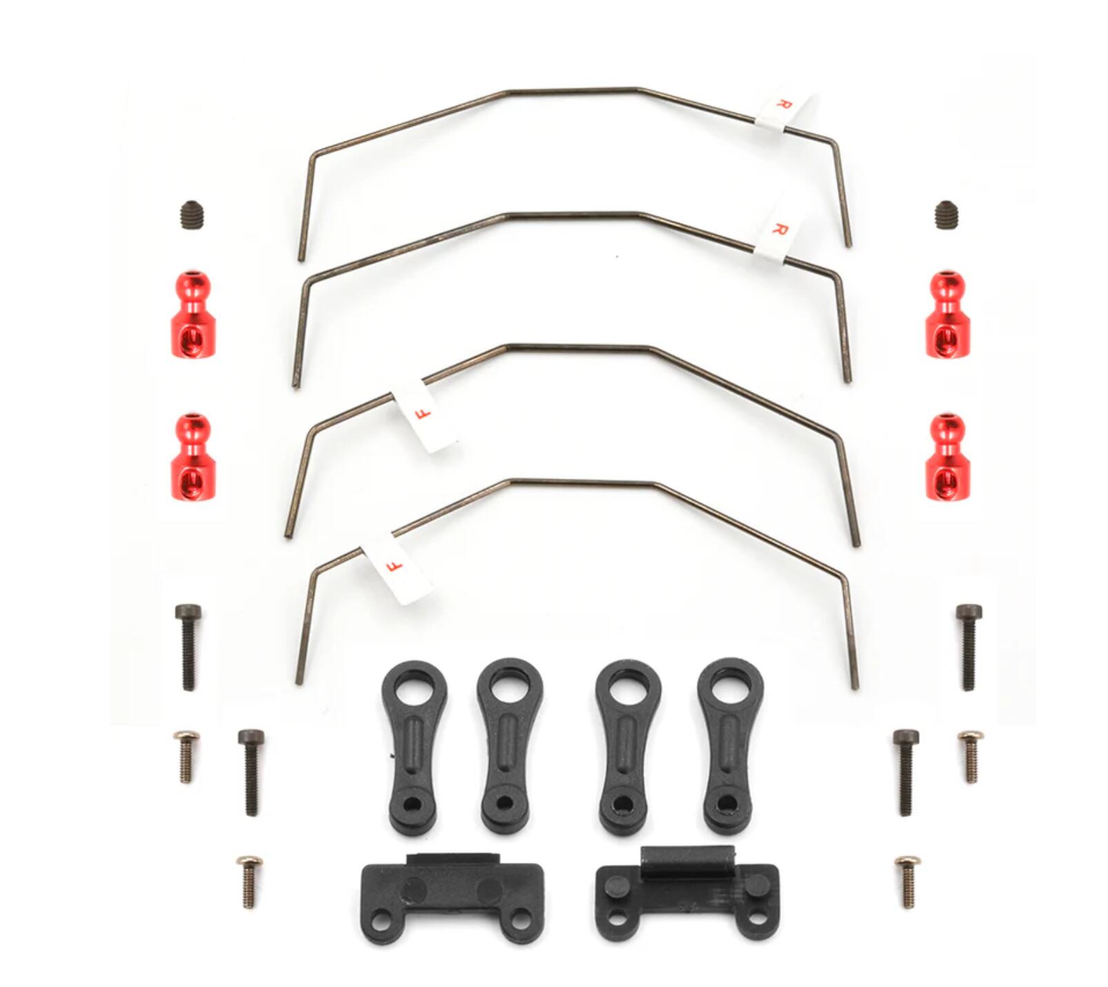 LC Racing L6134 Anti-Roll Bar Set (For EMB-WRC, EMB-RA, EMB-1, EMB-SC, EMB-TC, EMB-TG, EMB-MT)