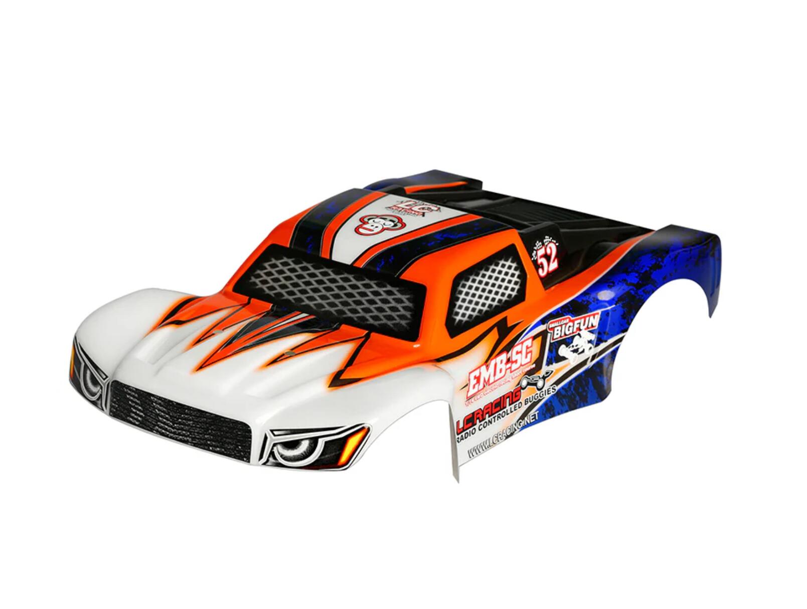 LC Racing L6241 1/14 Polycarbonate Short Course Truck Body (Pre-painted) (For EMB-SC)