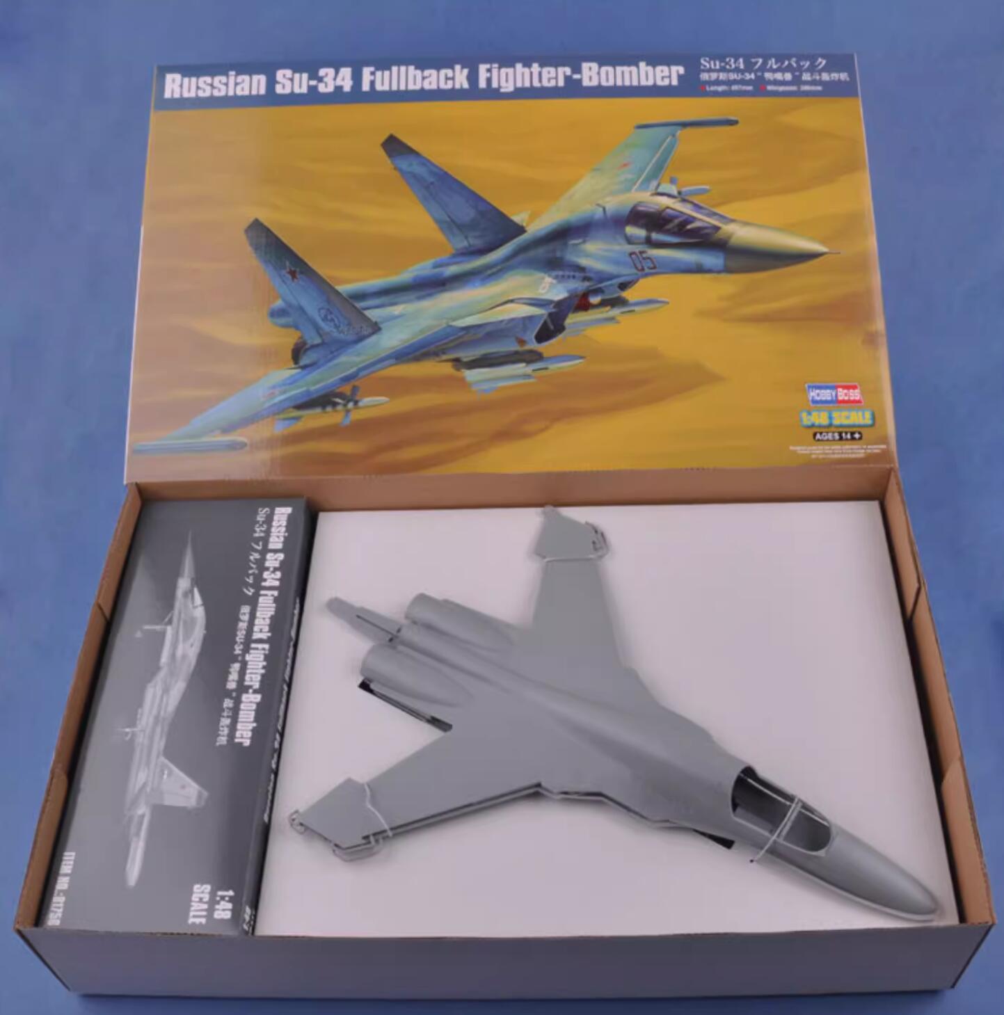 HobbyBoss 81756 1/48 Russian Su-34 Fullback Fighter-Bomber