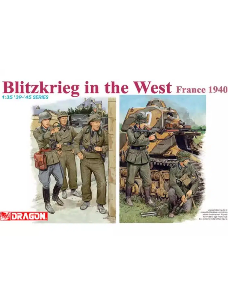 DRAGON 1/35 6347 Blitzkreig in the West (France 1940)