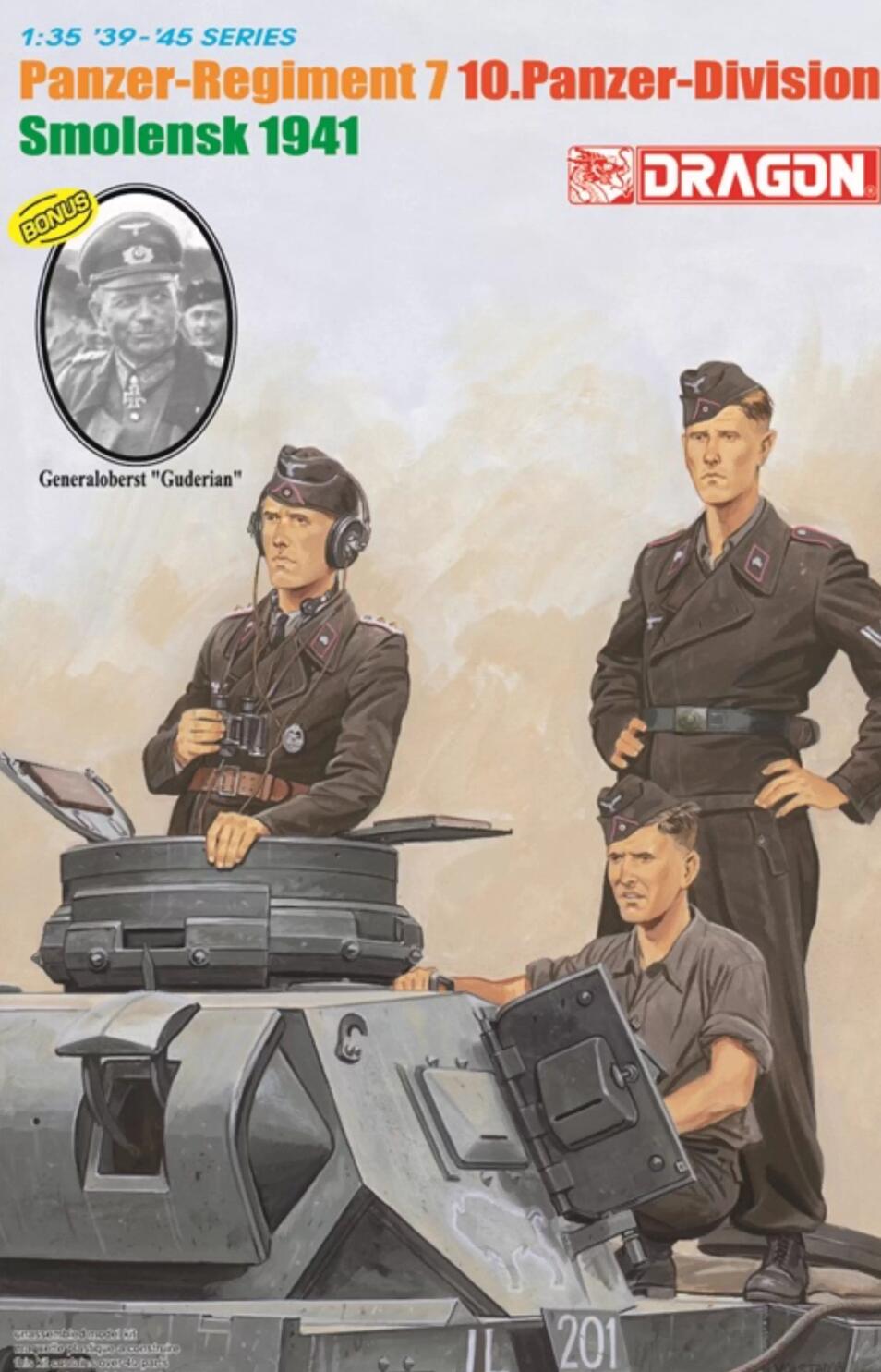 Dragon 6655 1/35 Panzer-Regiment 7 10.Panzer-Division Smolensk 1941