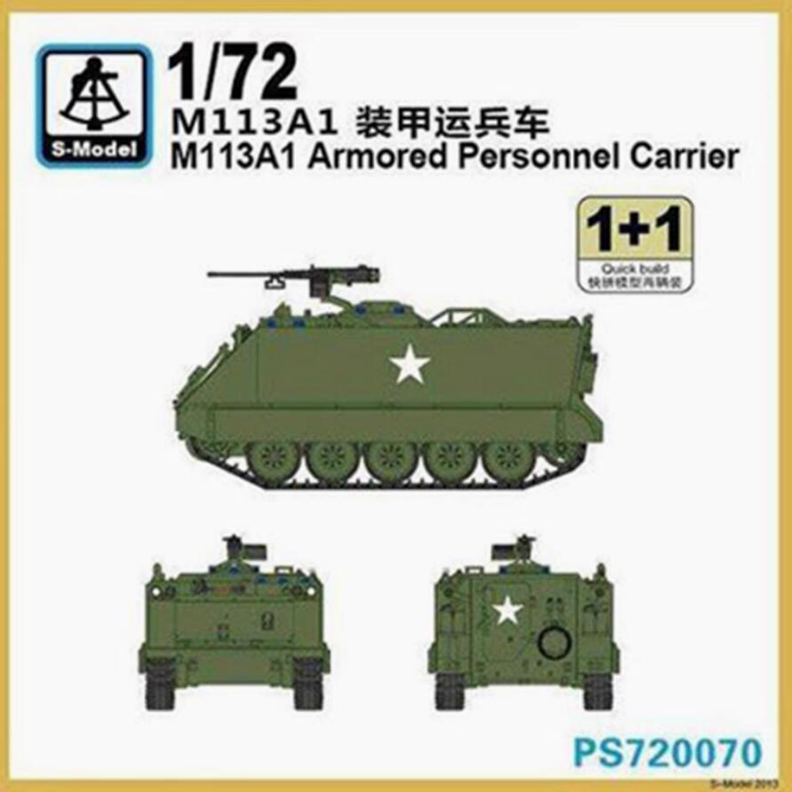 S-Model PS720070 1/72 M113A1 Armored Personnel Carrier