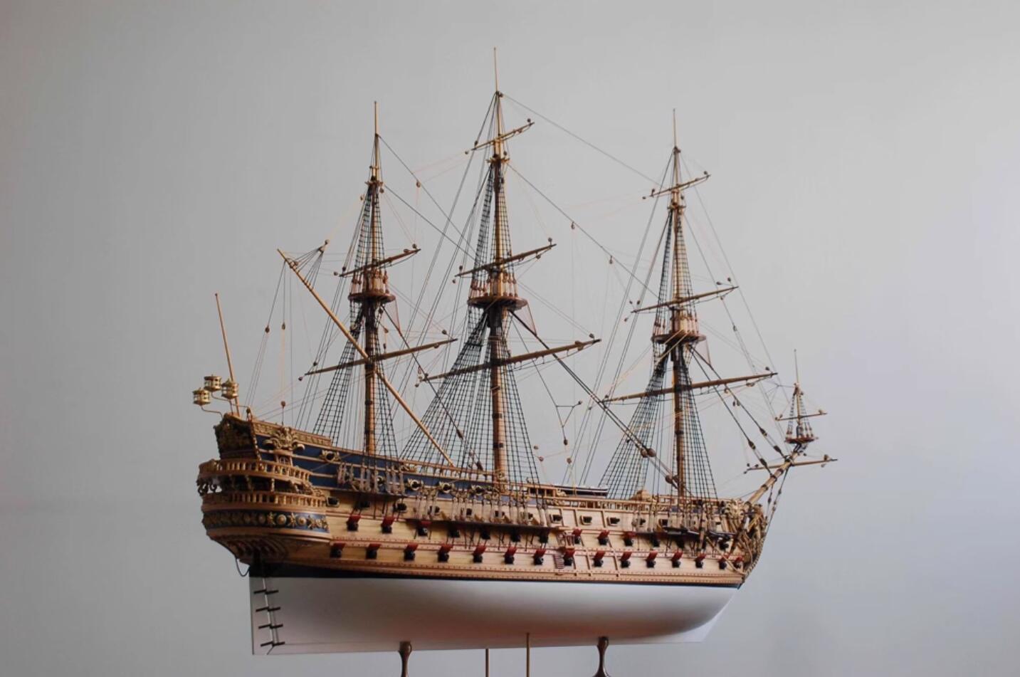 classic DIY model ship assemble kits invincible armada The San Felipe warship model
