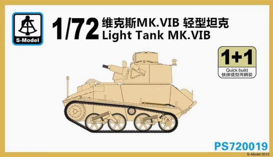 S-Model PS720019 1/72 Light Tank MK.VIB