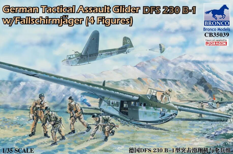 Bronco CB35039 1/35 German Tactical Assault Glider DFS 230 B-1