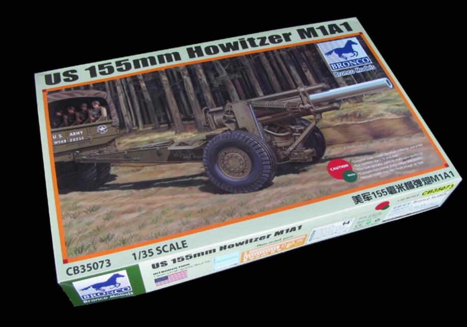 BRONCO CB35073 1/35 US M1A1 155mm Howitzer