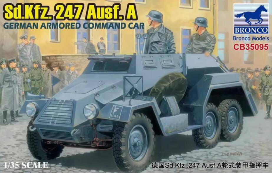 Bronco CB35095 1/35 German Sd.kfz.247 Ausf. A Armored Command Car