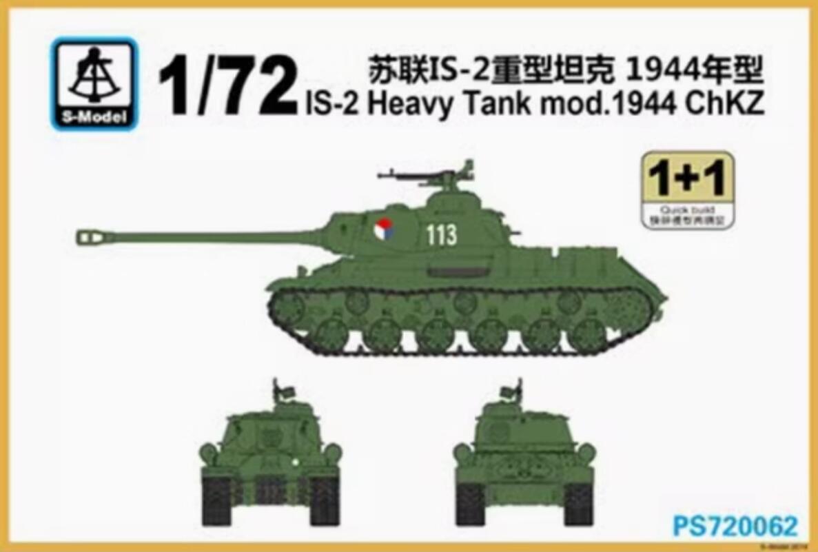 S-Model PS720062 1/72 IS-2 Heavy Tank mod.1944 ChKZ
