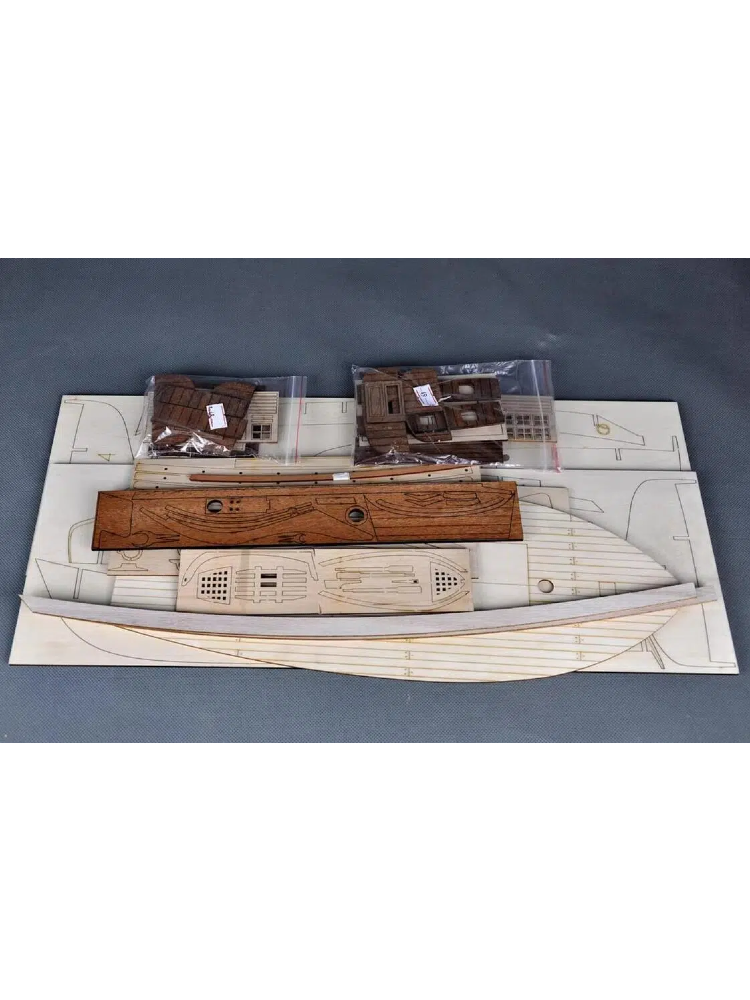 Spray Boston sailboat Scale 1/30 666 mm Wood model ship kit