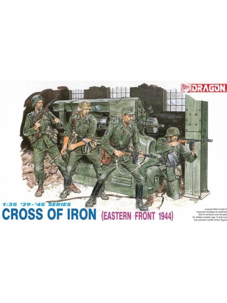 Dragon 1/35 6006 WWII German Cross of Iron (Eastern Front 1944) (4 Figures)