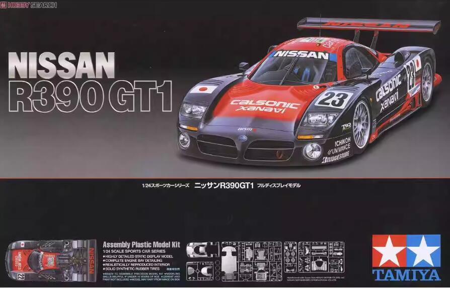 Tamiya 1/24 Sports Car Series No.192 Nissan R390 GT1 Model 24192