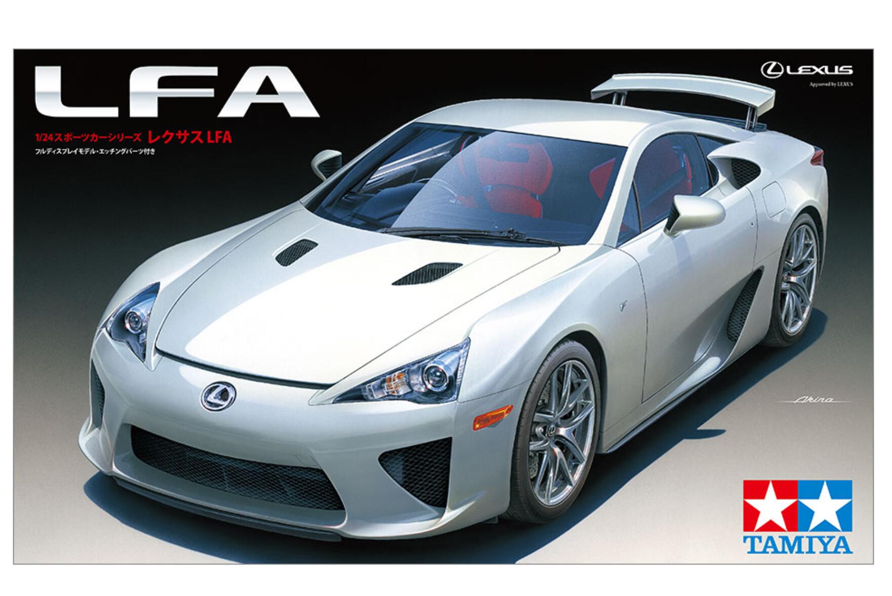 Tamiya 24319 1/24 Scale Model Sports Car Kit Lexus LFA w/Photo Etched PE Parts