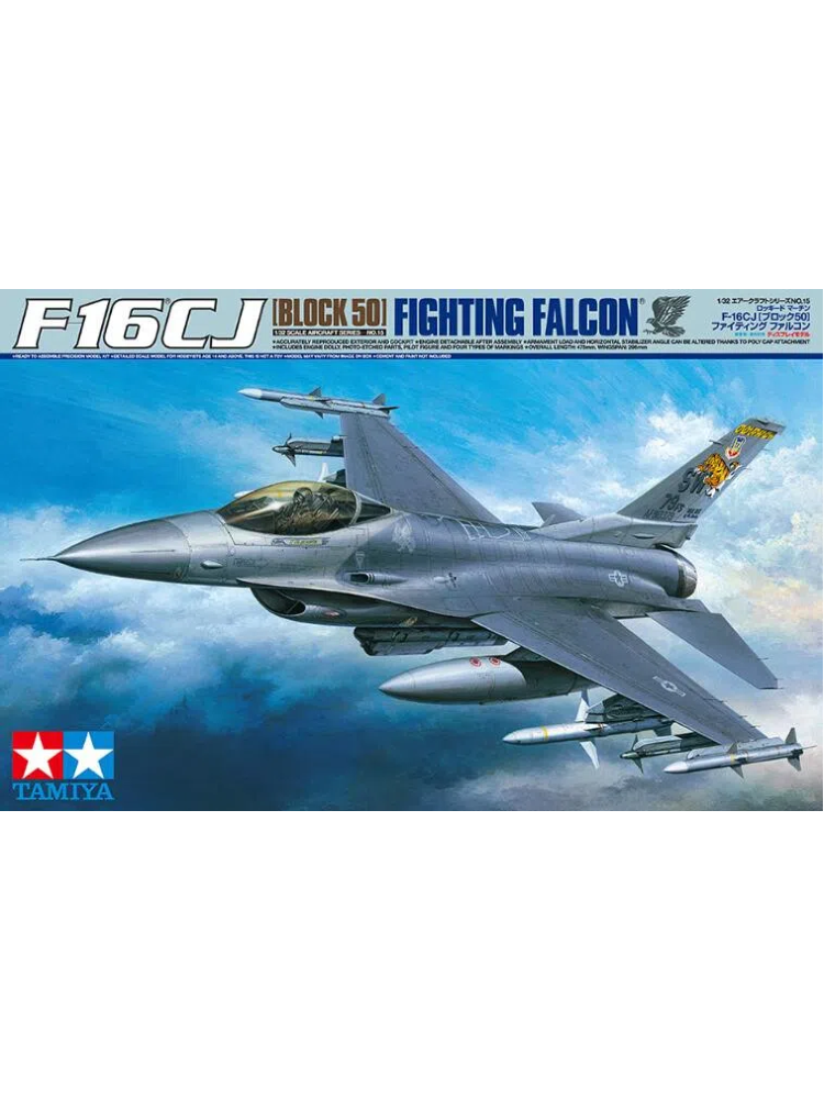 Tamiya 1/32 Aircraft Lockheed Martin F-16CJ Block 50 Fighting Falcon 60315