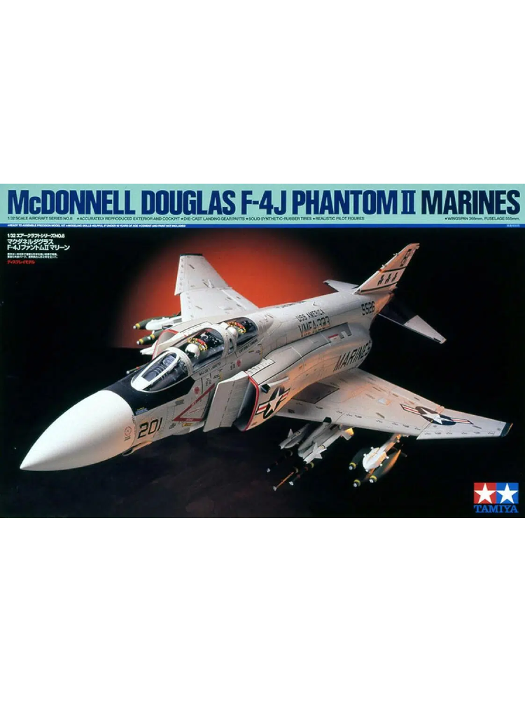 Tamiya 1/32 McDonnell Douglas F-4J Phantom II 60308