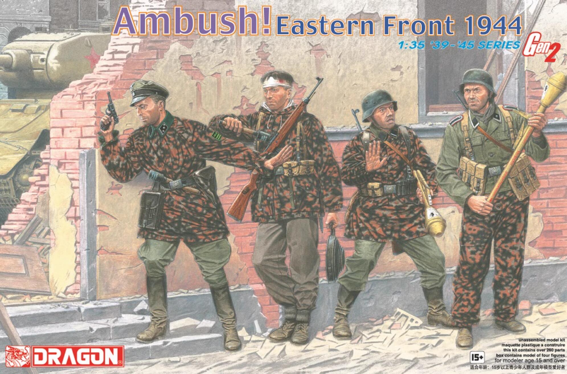 DRAGON 6333 1/35 scale Ambush (Eastern Front 1944) Plastic model kit