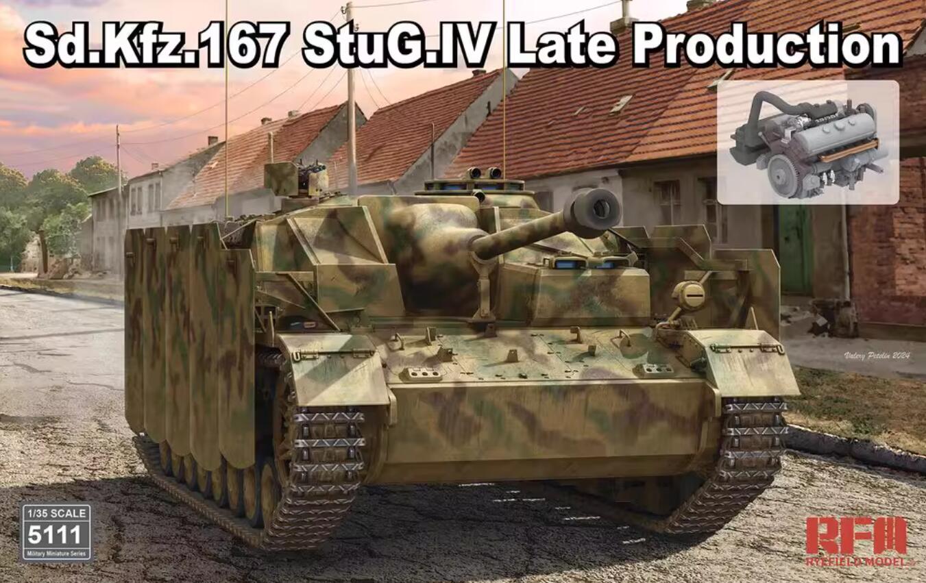RYEFIELD MODEL RFM RM-5111 1/35 Sd.Kfz.167 StuG.IV Late Prodution