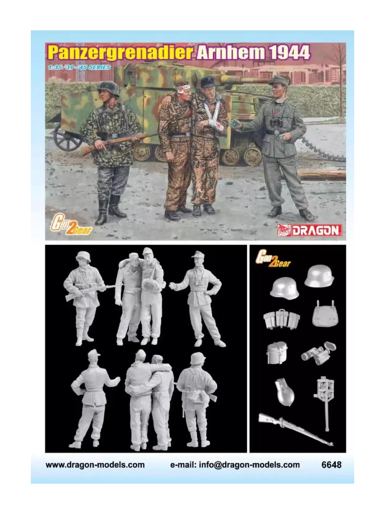 DRAGON 6648 1/35 Panzergrenadier Arnhem 1944