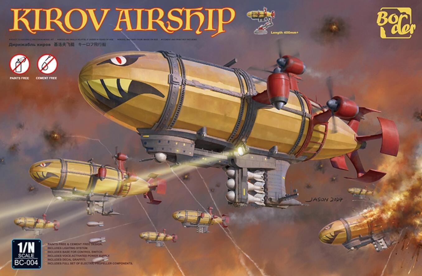 Border BC-004 Kirov Airship Assembly Model Kit