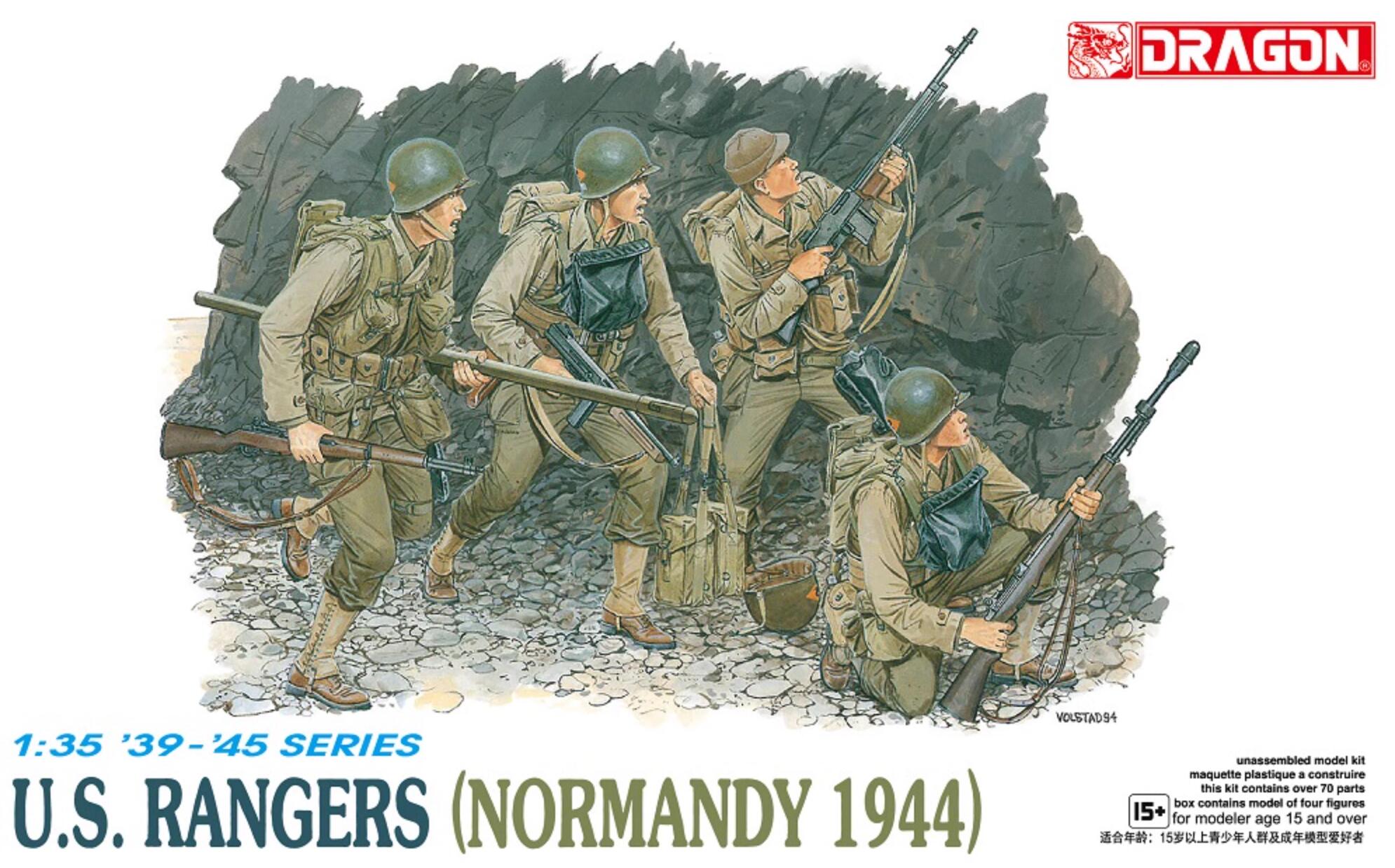 DRAGON 6021 1/35 U.S. Rangers (Normandy 1944)