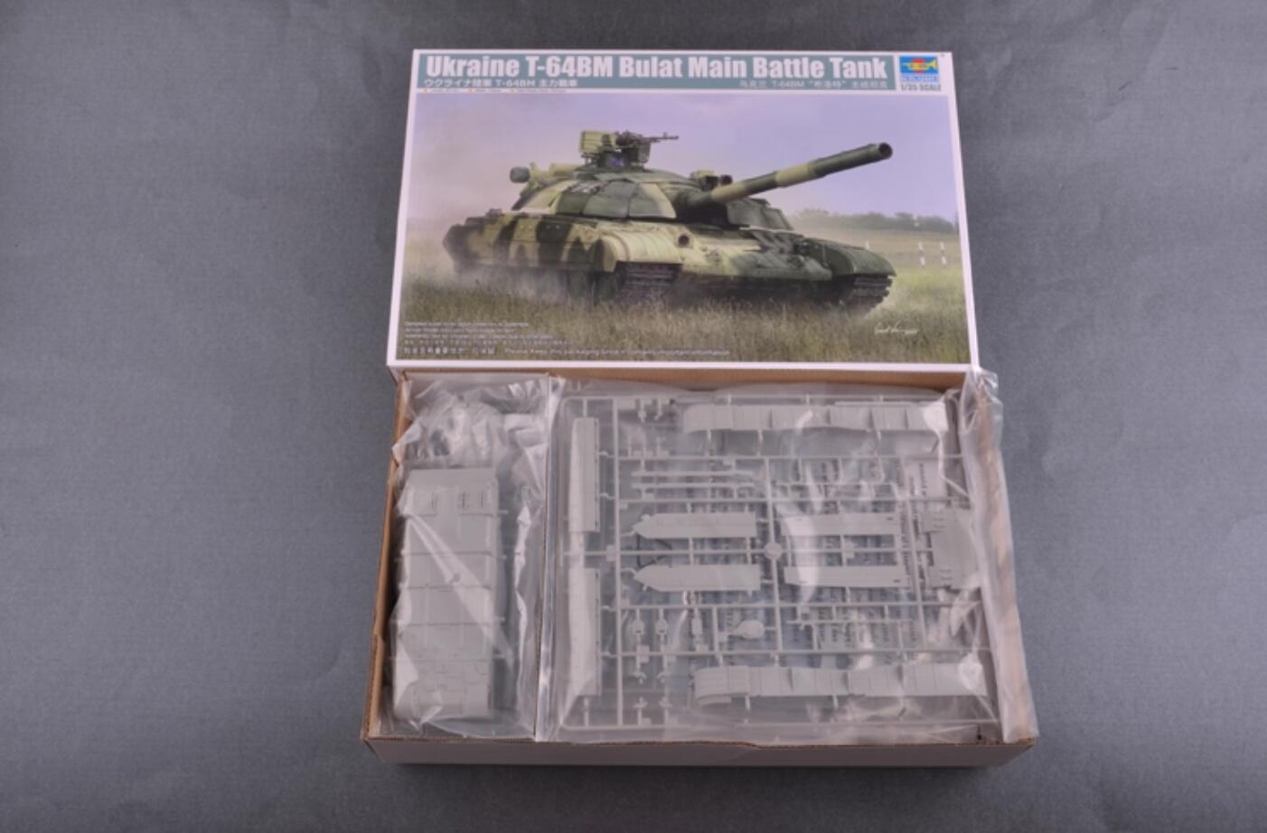 Trumpeter 09592 1:35 Scale Ukraine T-64BM Bulat Main Battle Tank Model Kit
