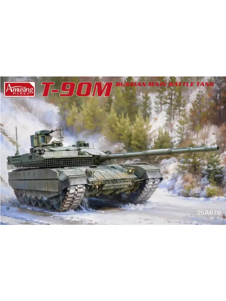 Amusing 35A070 1/35 T-90M Russian Break Through Main Battle Tanks Model Kit