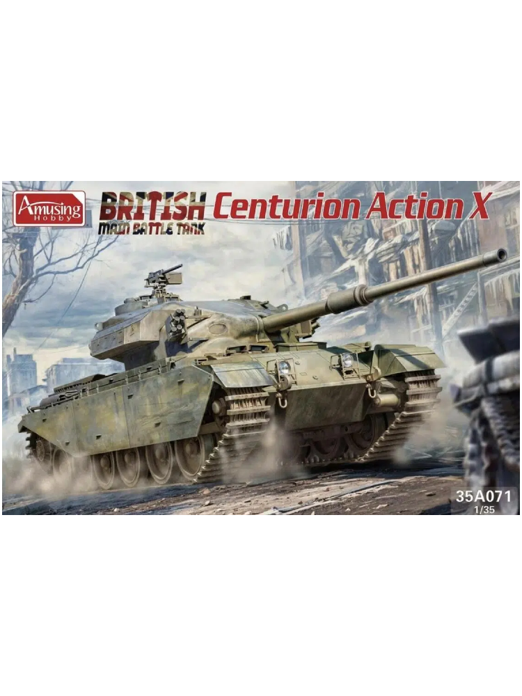 Amusing 35A071 1/35 Scale British Centurion Action X Main Battle Tanks Model Kit
