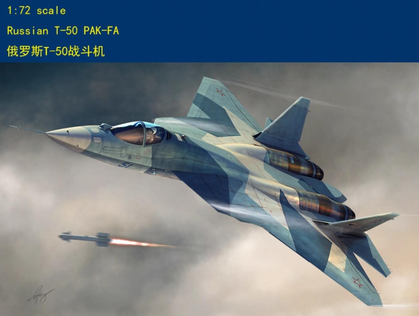 Hobby Boss 1/72 T-50 PAK-FA #87257
