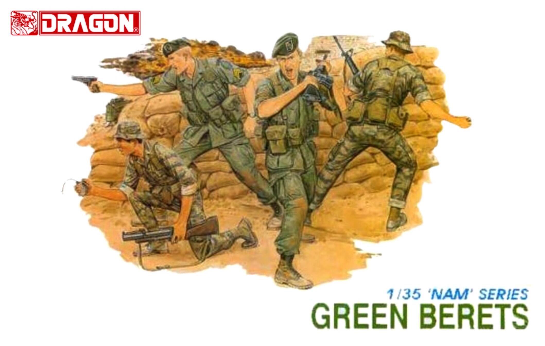Dragon 3309 1/35 Green Berets ‘NAM’SERIES Model