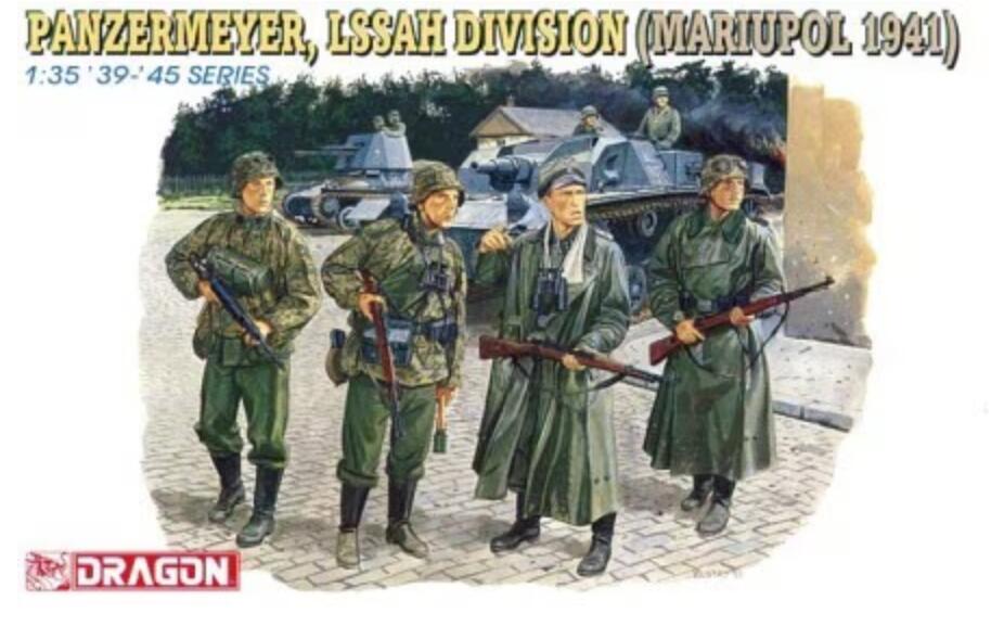 Dragon 6116 Panzermeyer Lssah Division Mariupol 1941 1:35 Scale Model Kit 1/35