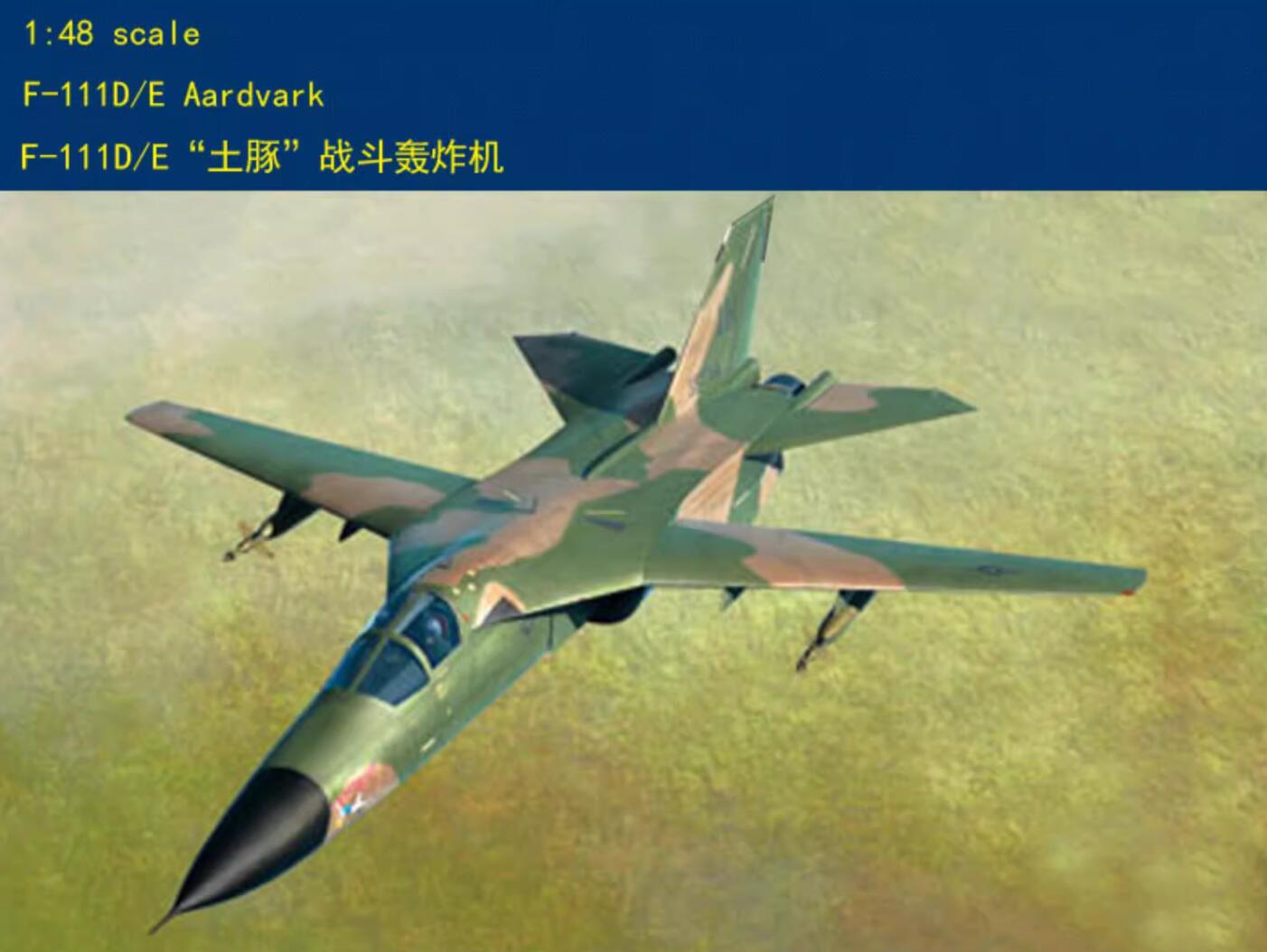 Hobbyboss 1/48 80350 F-111D/E Aardvark