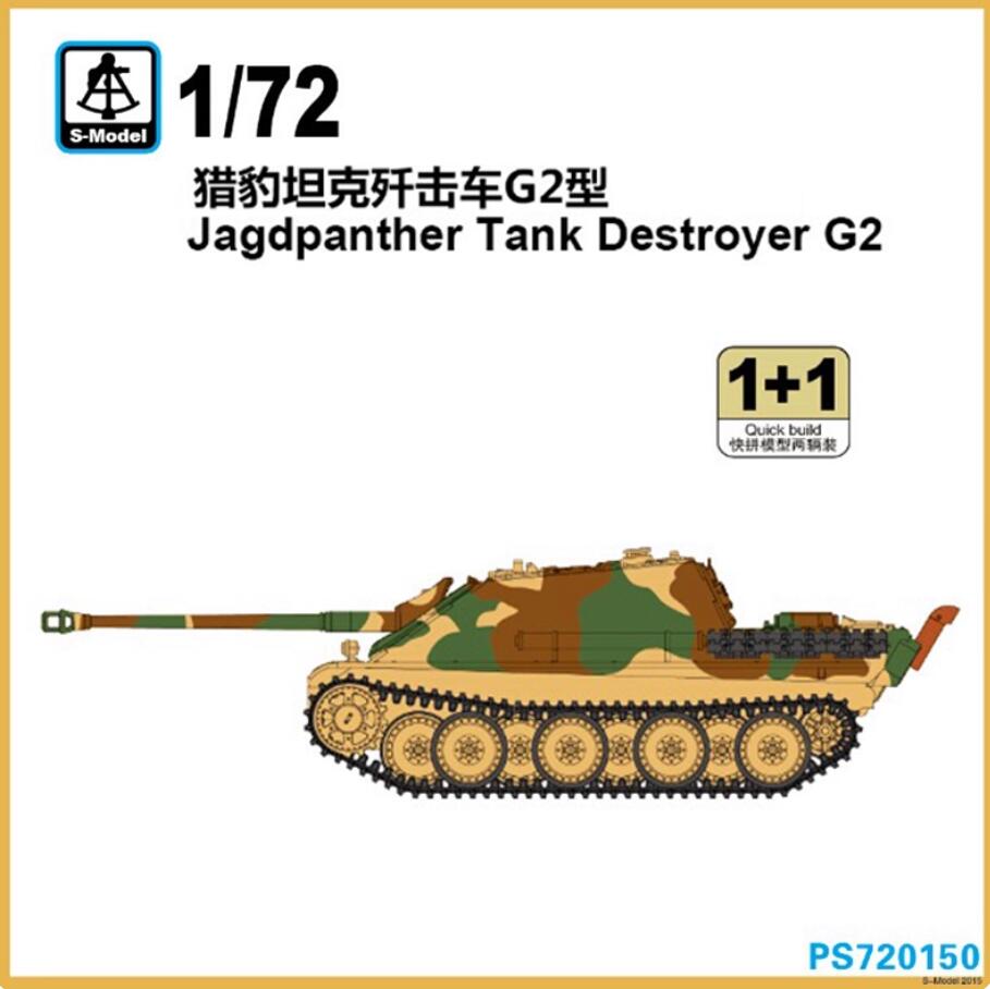 S-Model PS720150 1/72 WWII German Jagdpanther Tank Destroyer G2
