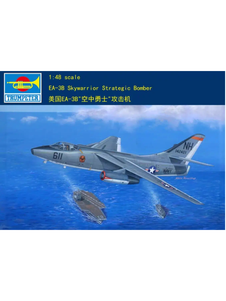 Trumpeter 1/48 02871 EA-3B Skywarrior Strategic Bomber