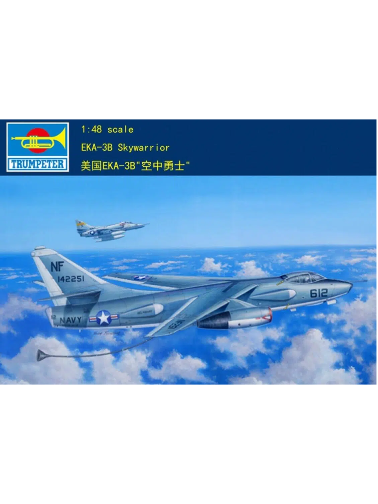 Trumpeter 1/48 02872 EKA-3B Skywarrior Strategic Bomber