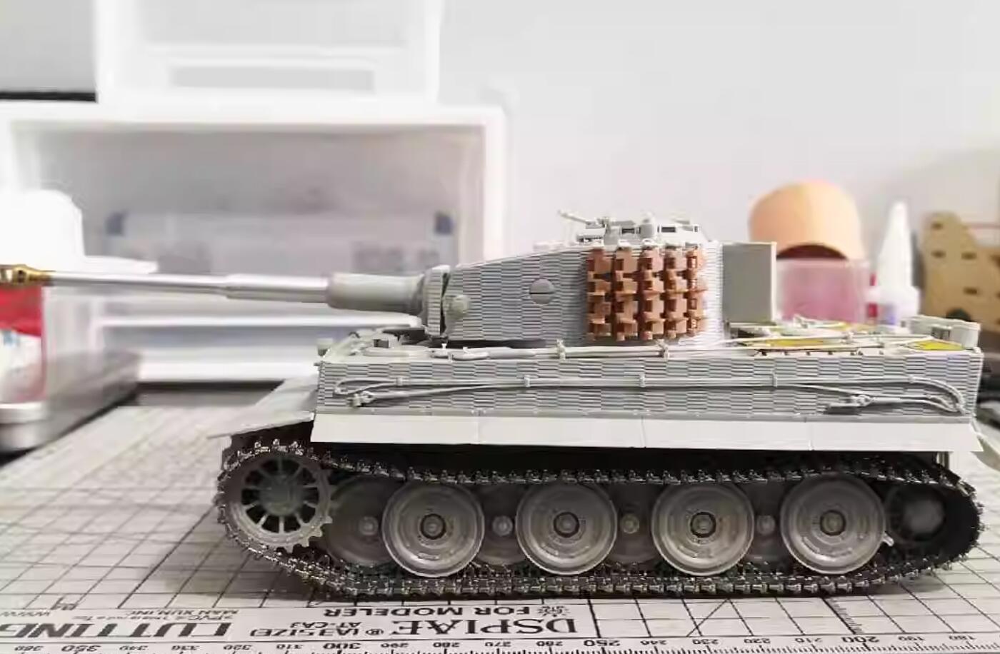 1/35 Scale Metal Track Links w/metal pin for German Tiger I Tank Model Kit sx35020