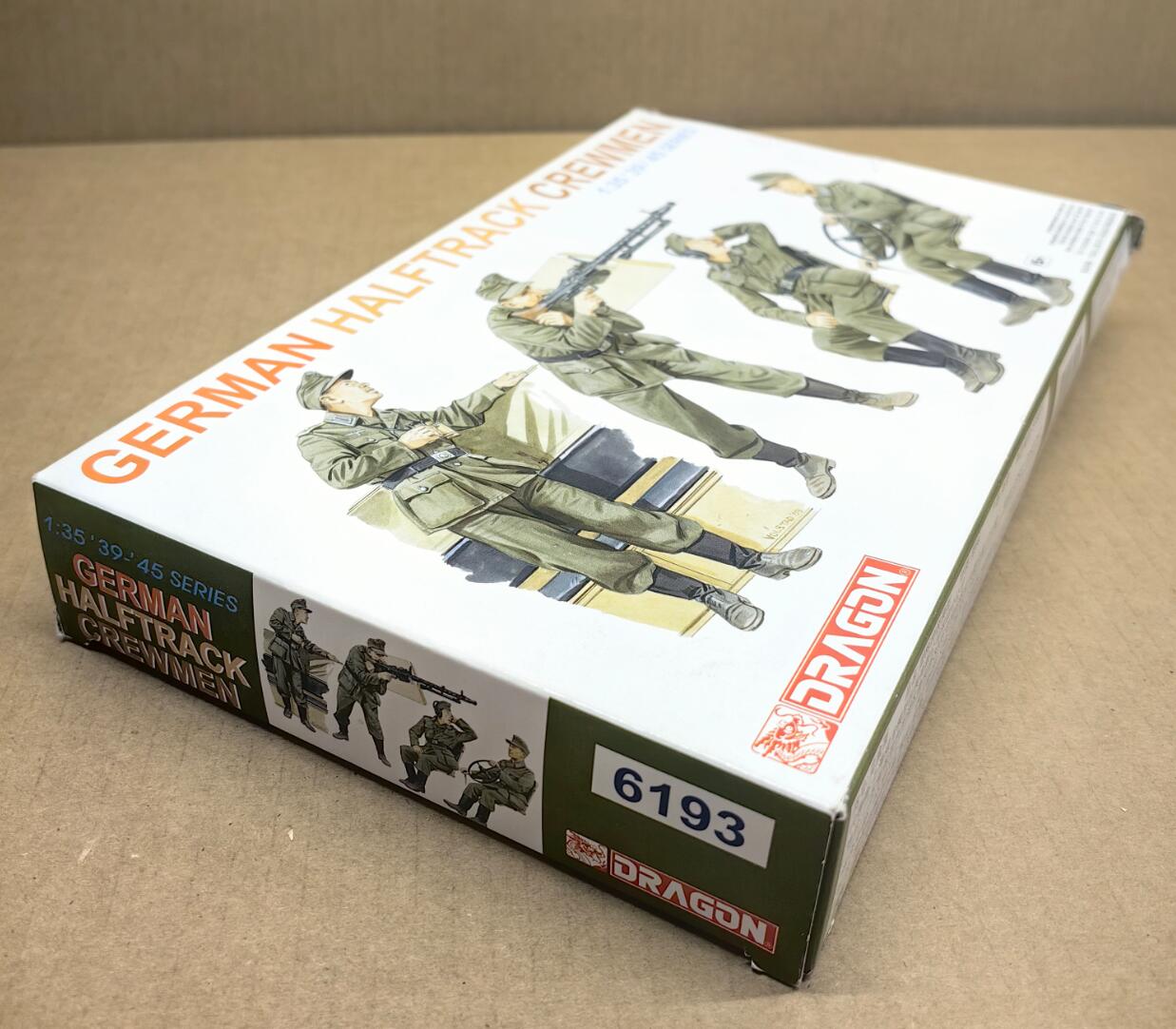 Dragon 1/35 6193 WWII German Half-Track Crewman (1939-1945) (4 Figures)