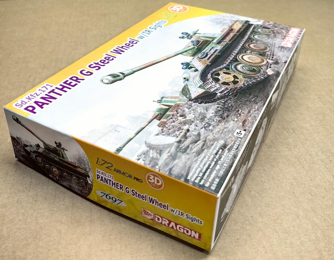 Dragon #7697 1/72 Panther G Steel Wheel w/IR Sights