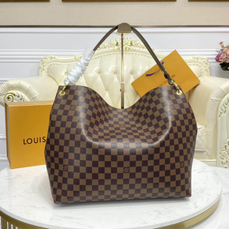 Replica Louis Vuitton Damier Ebene Graceful Mm N44045