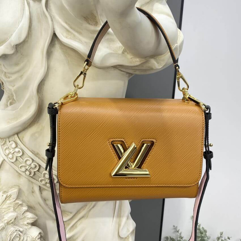 Replica Louis Vuitton Epi Leather Twist Mm M59026 Gold Cipango