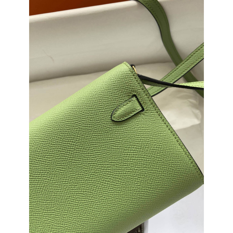 Replica Hermes Kelly Wallet To Go Woc 499041 Green