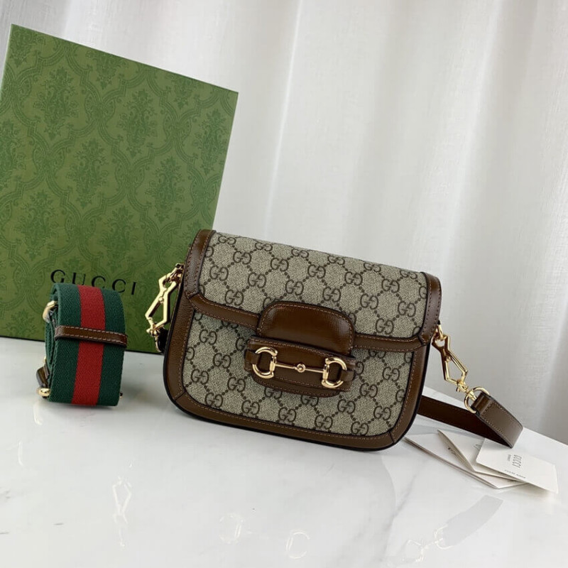 Replica Gucci Horsebit 1955 Mini Bag In Gg Supreme 658574