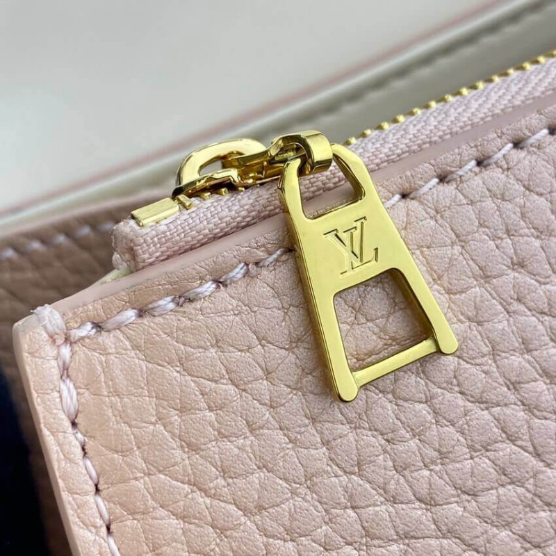 Replica Louis Vuitton Twist One Handle Mm M57090 Champagne Metallise