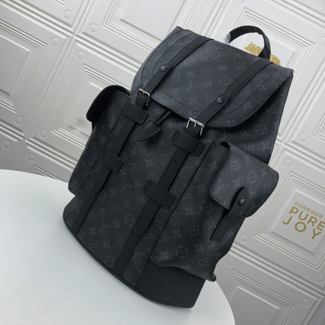 Replica Louis Vuitton Aaa-Christopher Pm M43735 Mono Black