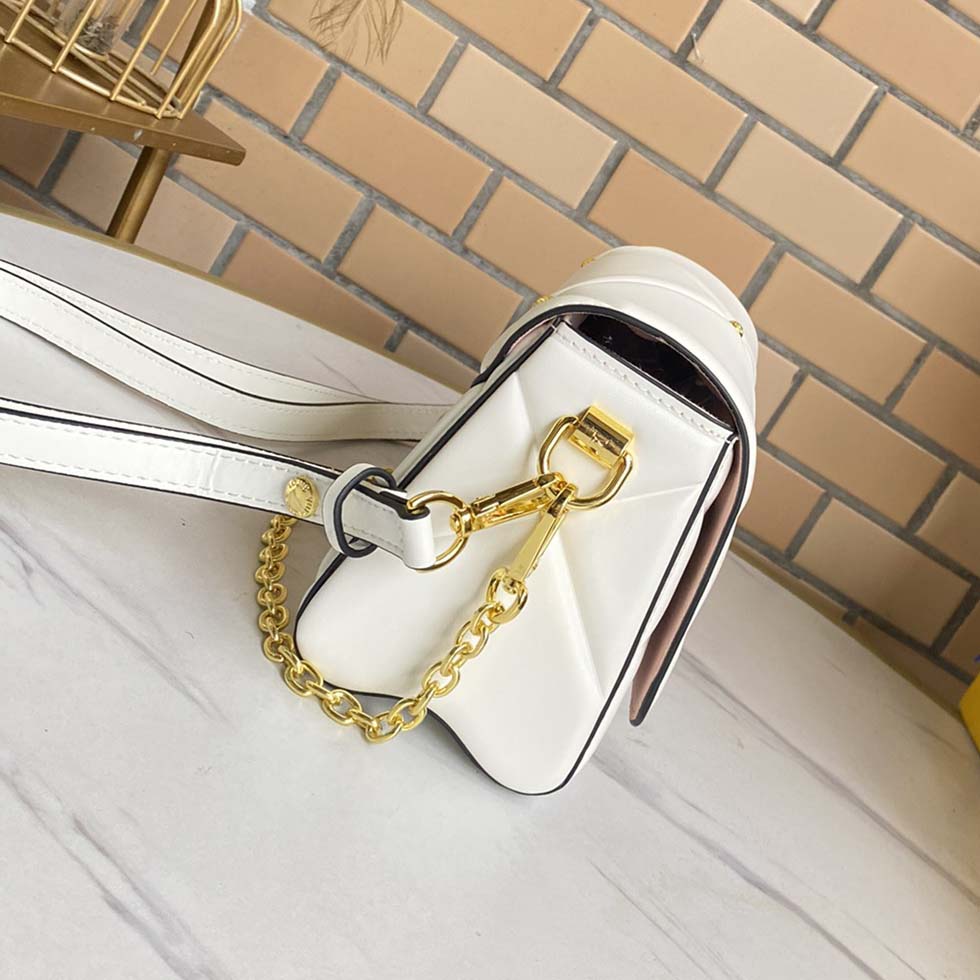 Replica Louis Vuitton Twist Pm- Black/Brown/White