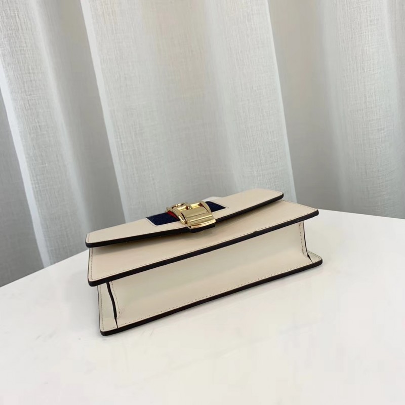 Replica Gucci Sylvie Leather Super Mini Bag 494646