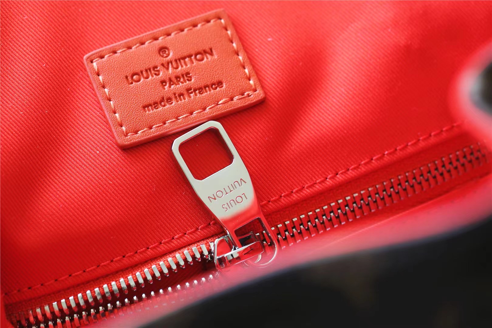 Replica Louis Vuitton Christopher MM Monogram backpack for mens Orange M46814