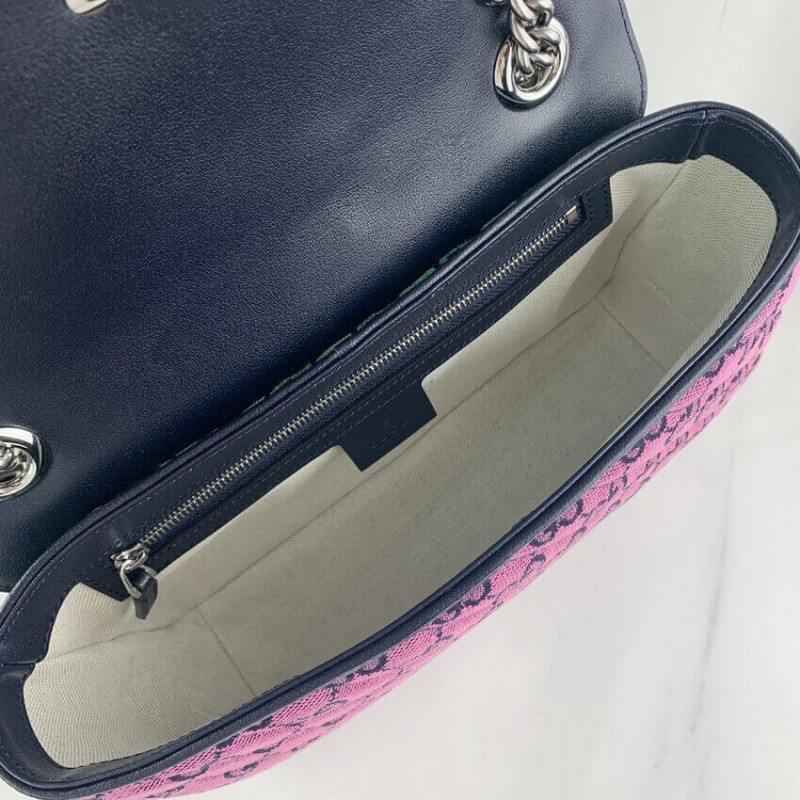 Replica Gucci Gg Marmont Multicolour Small Shoulder Bag 443497